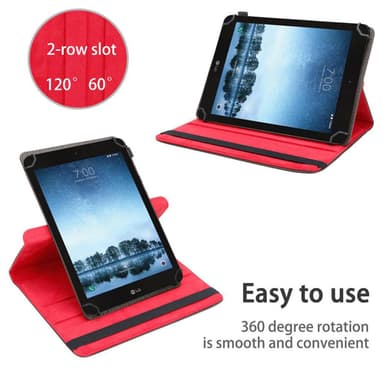 LG G Pad F2 (8.0 tuumaa) Suojakuori Kotelo (Ruskea)