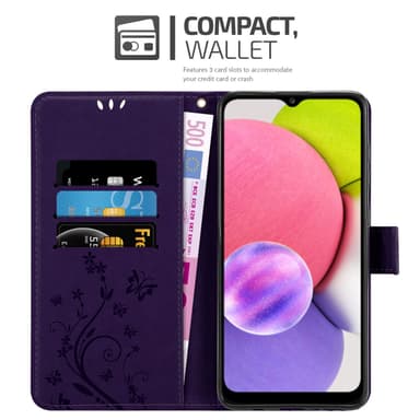 Samsung Galaxy A03s Suojakuori Lompakkokotelo