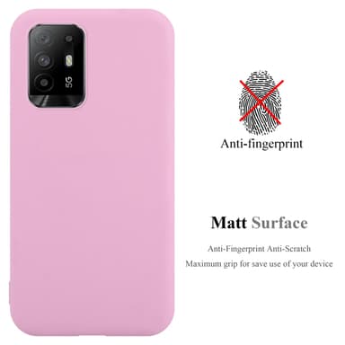 Suojakuori Oppo A94 5G Kotelo (Vaaleanpunainen)