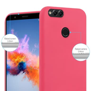 Suojakuori Honor 7X Kotelo (Punainen)