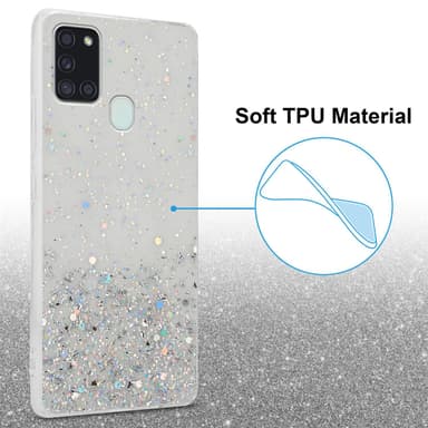 Samsung Galaxy A21s Suojakuori Kotelo (Läpinäkyvä)