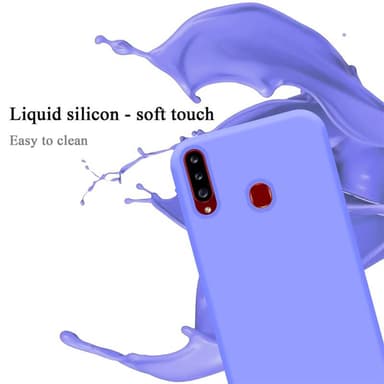 Samsung Galaxy A20s Suojakuori Kotelo (Violetti)