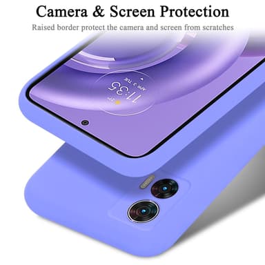 Motorola EDGE 30 NEO Suojakuori Kotelo (Violetti)