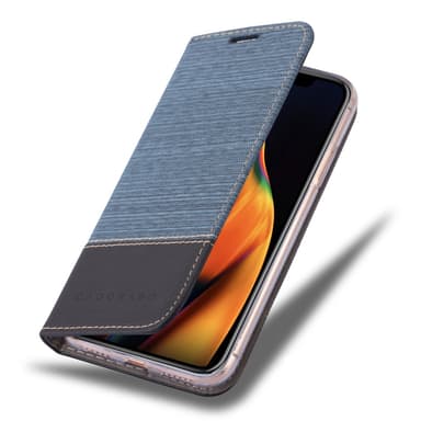 iPhone 13 MINI Suojakuori Lompakkokotelo (Sininen)