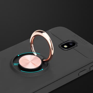 Samsung Galaxy J7 2017 Suojakuori Kotelo (Musta)