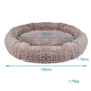 Koiran sänky Kissan sängyn tyyny 100cm (beige)
