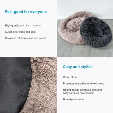 Koiran sänky Kissan sängyn tyyny 100cm (beige)