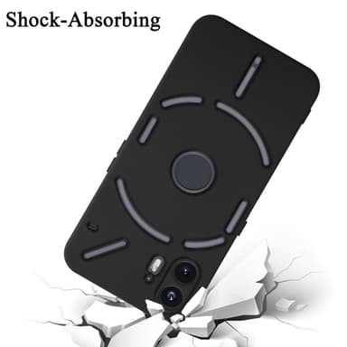 Nothing Phone 2 Suojakuori Kotelo Case (Musta)