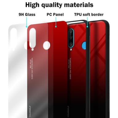 Suojakuori Huawei P30 LITE Kotelo (Musta)