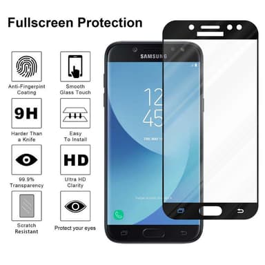 Samsung Galaxy J7 2017 Suojakalvo Karkaistu lasi