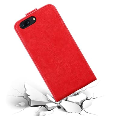 OnePlus 5 Suojakuori Lompakkokotelo (Punainen)