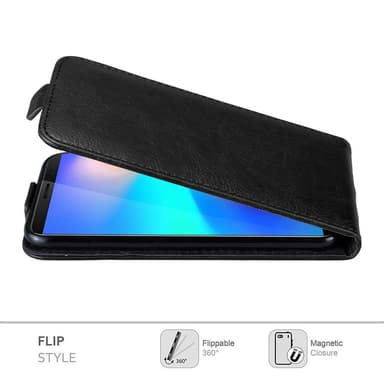 Cubot J3 PRO Suojakuori Lompakkokotelo (Musta)
