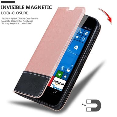 Nokia Lumia 550 Suojakuori Case (Vaaleanpunainen)