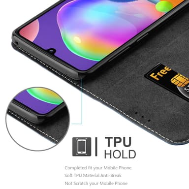Samsung Galaxy A31 Suojakuori Case (Sininen)