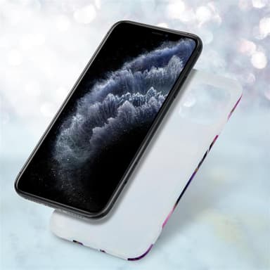 iPhone 11 PRO MAX Suojakuori Lompakkokotelo (Violetti)