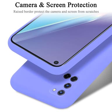 Oppo A72 Suojakuori Kotelo Case (Violetti)