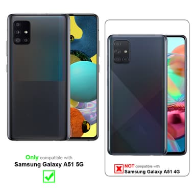 Samsung Galaxy A51 5G Suojakuori Kotelo (Sininen)