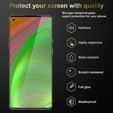 OnePlus 8 3x Suojakalvo Karkaistu lasi Näytönsuoja