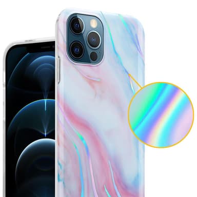 iPhone 12 PRO MAX Suojakuori Lompakkokotelo (Valkoinen)