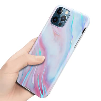 iPhone 12 PRO MAX Suojakuori Lompakkokotelo (Valkoinen)