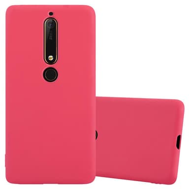 Suojakuori Nokia 6.1 Kotelo (Punainen)