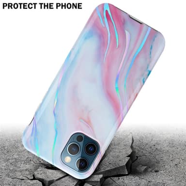 iPhone 12 PRO MAX Suojakuori Lompakkokotelo (Valkoinen)