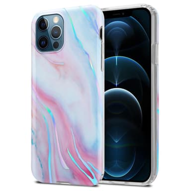 iPhone 12 PRO MAX Suojakuori Lompakkokotelo (Valkoinen)