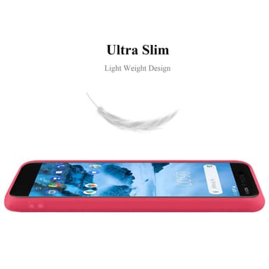 Suojakuori Nokia 6.1 Kotelo (Punainen)