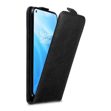 OnePlus Nord N200 5G Suojakuori Lompakkokotelo (Musta)