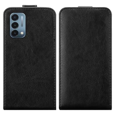OnePlus Nord N200 5G Suojakuori Lompakkokotelo (Musta)