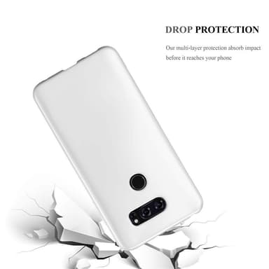 LG V30 / V30+ / V30S / V30S+ Suojakuori Kotelo (Hopea)