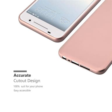 HTC ONE A9 Suojakuori Kotelo (Vaaleanpunainen)