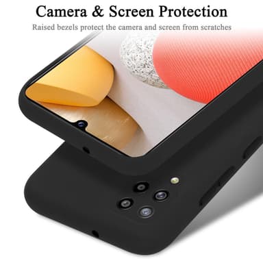 Samsung Galaxy A42 4G Suojakuori Kotelo (Musta)