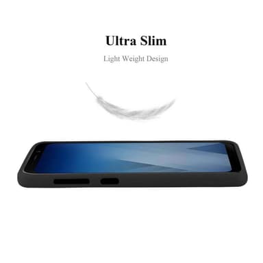 Suojakuori Samsung Galaxy A8 2018 Kotelo (Musta)