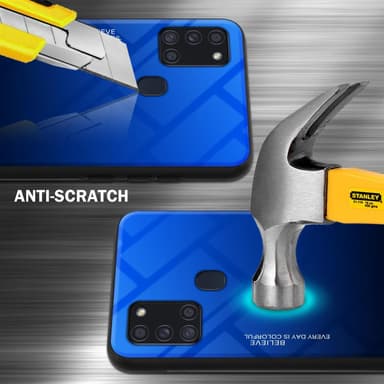 Suojakuori Samsung Galaxy A21s Kotelo (Musta)