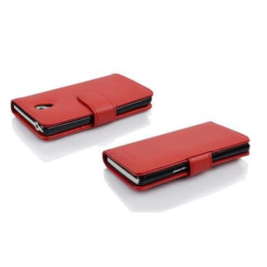 Suojakuori HTC Desire 700 Lompakkokotelo (Punainen)