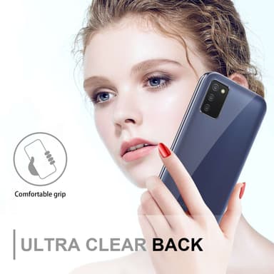 Samsung Galaxy A03s Suojakuori Cover (Läpinäkyvä)