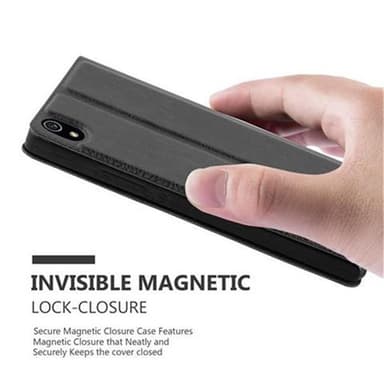 Lompakkokotelo Huawei ASCEND P7 Case (Musta)