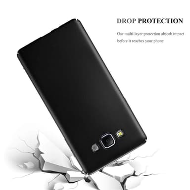 Samsung Galaxy A7 2015 Suojakuori Kotelo Cover (Musta)