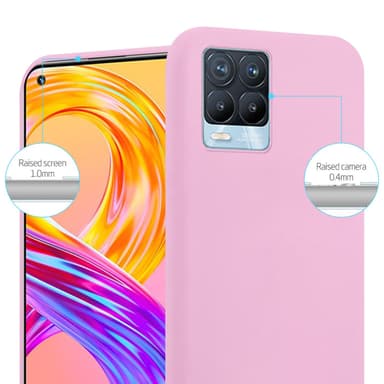 Suojakuori Realme 8 4G / 8 PRO Kotelo (Vaaleanpunainen)
