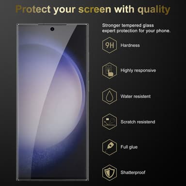 Samsung Galaxy S23 ULTRA Näytönsuoja Karkaistu lasi