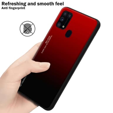 Suojakuori Samsung Galaxy M31 Kotelo (Musta)
