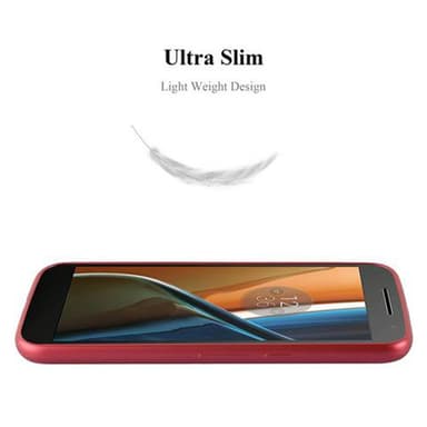 Motorola MOTO G4 / G4 PLUS Suojakuori Kotelo (Punainen)