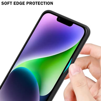 Suojakuori iPhone 14 Kotelo (Musta)