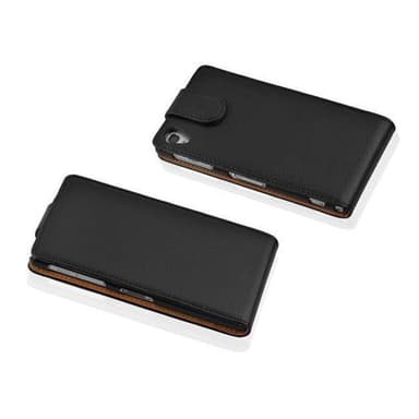 Sony Xperia Z2 Suojakuori Lompakkokotelo (Musta)