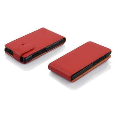 Huawei ASCEND G330 Suojakuori Lompakkokotelo (Punainen)