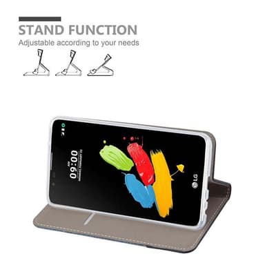 LG STYLUS 2 Suojakuori Lompakkokotelo (Sininen)