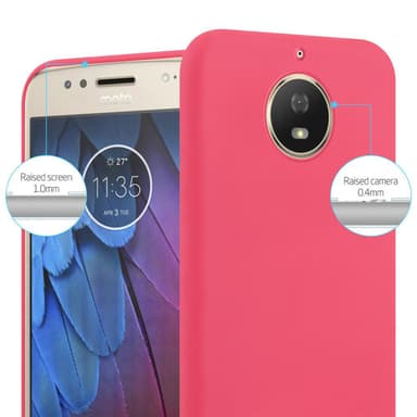 Suojakuori Motorola MOTO G5S Kotelo (Punainen)