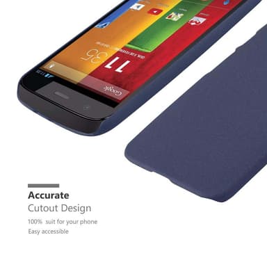 Motorola MOTO Z2 Suojakuori Kotelo Case (Sininen)
