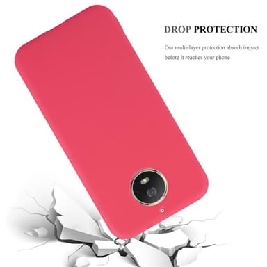Suojakuori Motorola MOTO G5S Kotelo (Punainen)